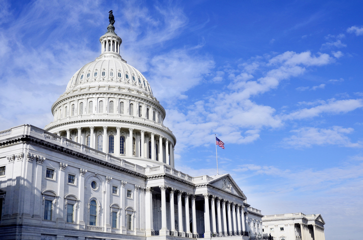 United States Capitol Building in Washington DC